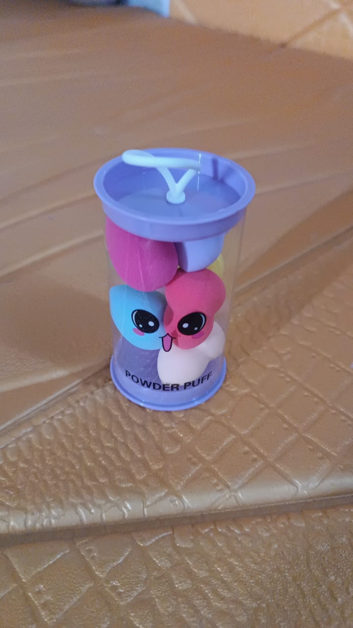 Makeup Beauty Powder Puff (8 Pcs Set / With Case / Mix Color) Makeup Beauty Powder Puff (8 Pcs Set / With Case / Mix Color)